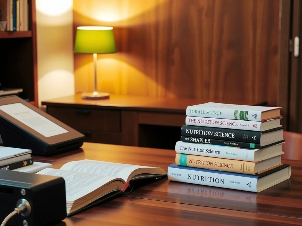 Bücher und Notizen zur Ernährungswissenschaft